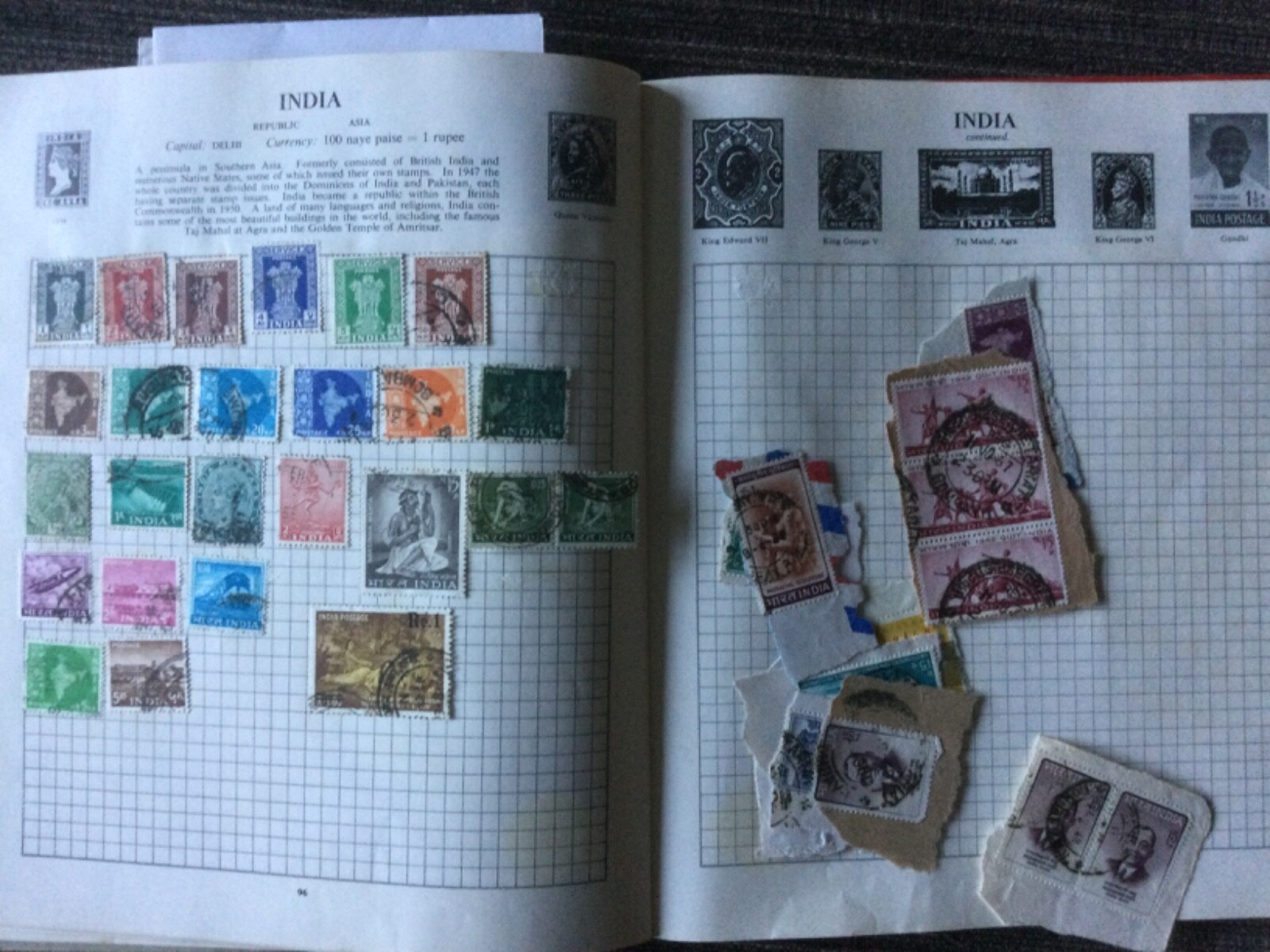 Two stamp albums of all world stamps eBay