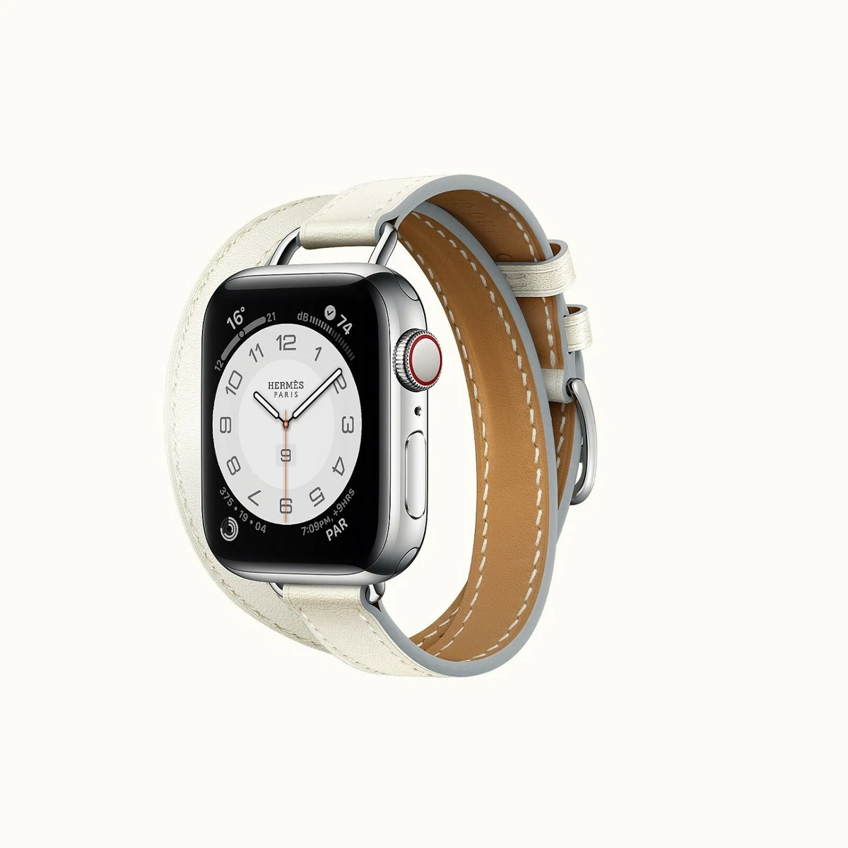 Band Apple Watch Hermès Double Tour 41 mm Attelage