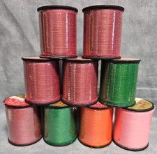 Excell Polyester Sewing Thread Lot of 9 Spools 200 Yds Each