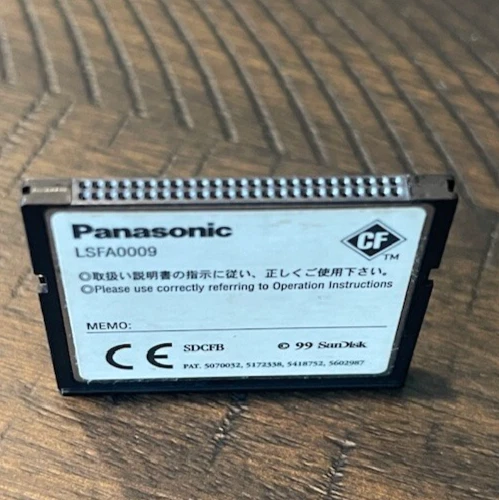 Panasonic CompactFlash Picture Card 8MB Vintage - Image 3 of 4