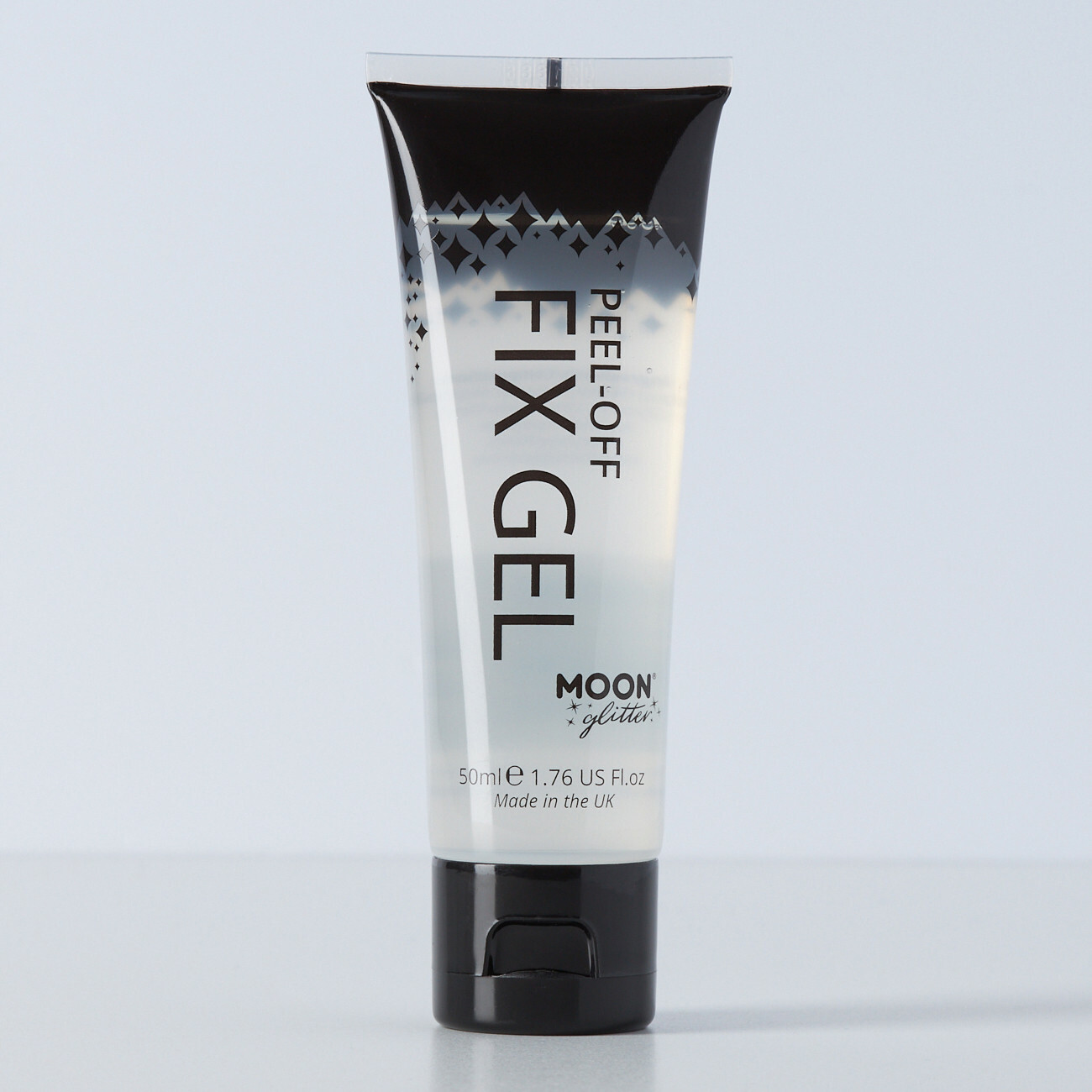 Peel Off Glitter Fix Gel by Moon Glitter - Cosmetic Glitter Adhesive Primer 50ml