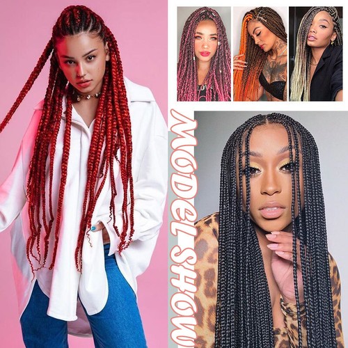 Natural Easy Braid 1~5 Packs Pre-Pulled Pre-Stretched Braiding Hair for Plaits - Picture 3 of 26