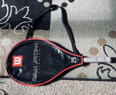Wilson Rak Attack 25 Titanium Tennis Racquet W/Babolat Case