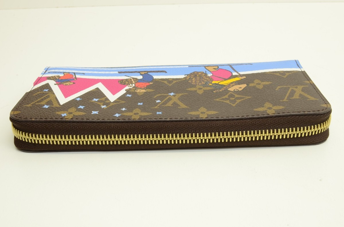 Authentic Louis Vuitton Monogram Clutch Wallet Zip Skiing Authentic Louis Vuitton Monogram Clutch Wallet Zip Skiing