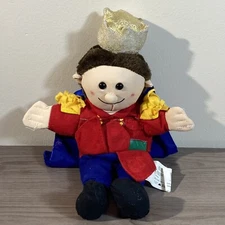 Constructive Playthings Royal Puppets Prince Plush 13"  Toy Hand Puppet