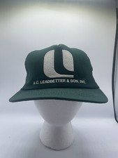 vintage A.C. Leadbetter & Son , Inc. Trucker Hat made in USA
