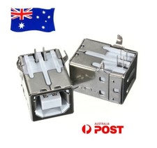 USB Type B Female Right Angle Replacement Plug Socket Connectors Jack Port OZ AU