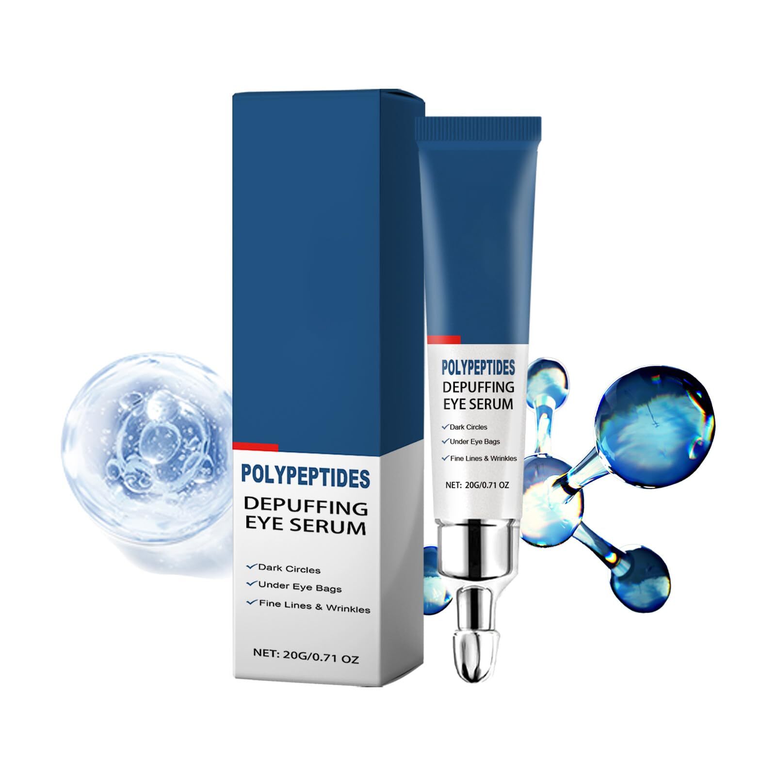 Eye Serum, Eye Gel for Dark Circles, Eye Treatment Serums for Fine Lines Wrin...