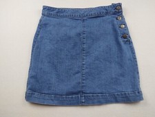 HARPER Heritage Women's Size M w28 Blue Denim Short Jean Skirt