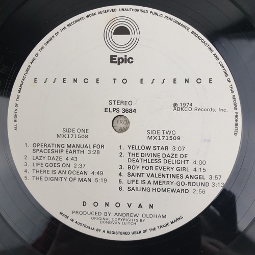 Donovan - Essence To Essence 33 RPM Vinyl LP Record, 1973, Rock, Country Rock - Picture 5 of 7