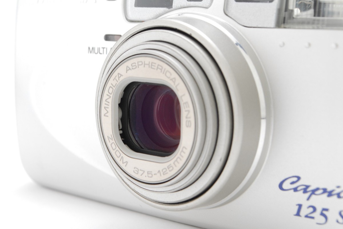25 MINOLTA コンパクトフィルムカメラ Capios 125S MINOLTA Capios 125S Compact Film Camera - YouTube