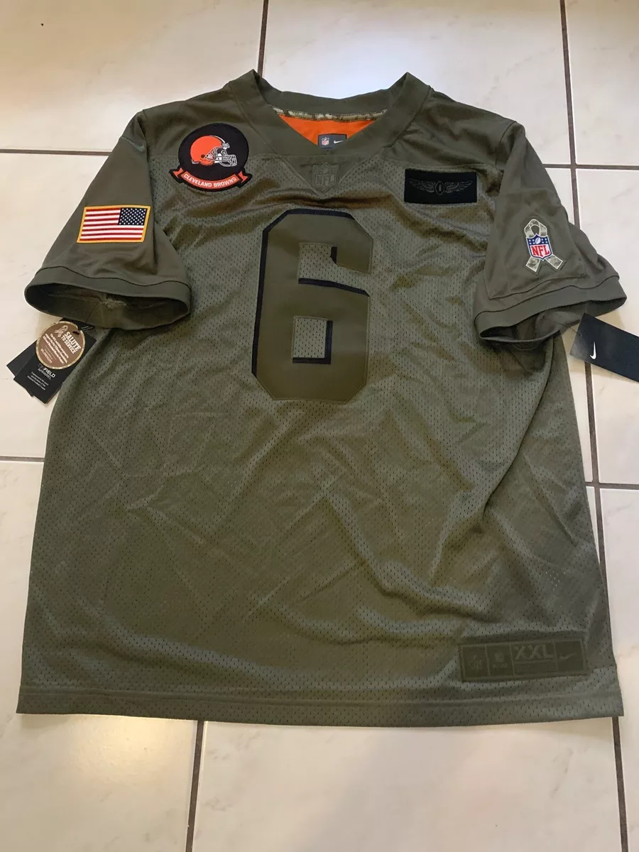 Browns best sale jersey camo
