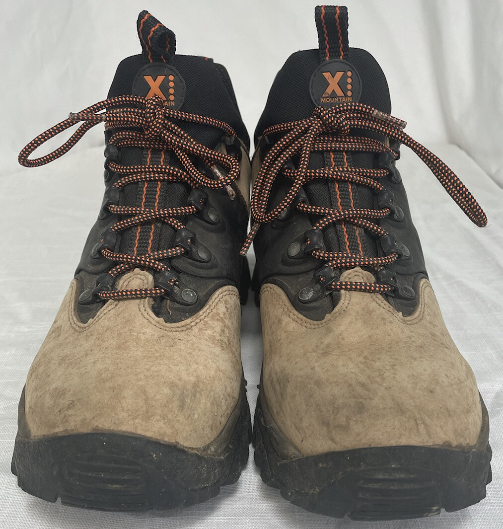 Stivali da trekking asciutti Salomon Contagrip X Mountain Clima da uomo 10 marrone chiaro neri usati