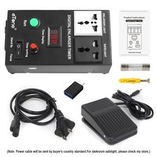 Darkroom Precision Digital Enlarger Timer with Foot Switch for Photo Printing