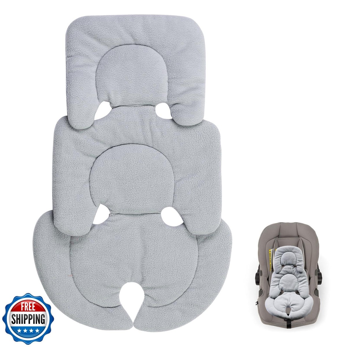 Eiszhjk Infant Car Seat Insert Compatible with Nuna Pipa, Carseat Insert  Supp