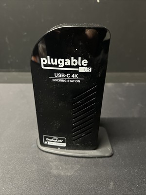 PLUGABLE USB-C 4K TRIPLE DISPLAY Docking Station UD-ULTC4K -No POWER Adapter