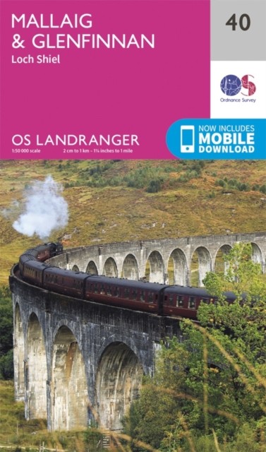 Mallaig & Glenfinnan, Loch Shiel by Ordnance Survey (Sheet map, folded)