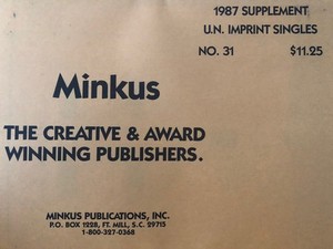 Minkus United Nations 1987 Supplement 