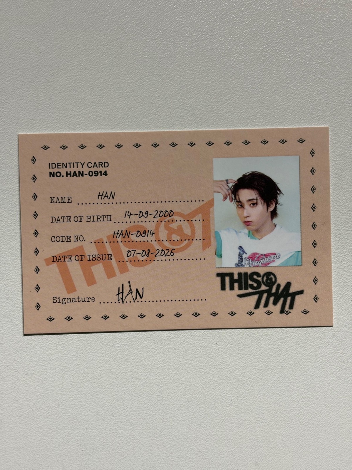 [STRAY KIDS] - This & That Album Photocard(Truck, This, That, &, Fans Ver)