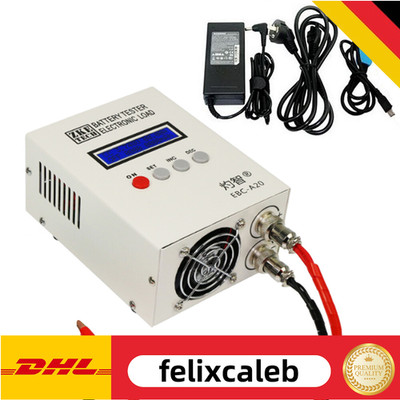 EBC-A20 LCD Batterietestgerät Lead-acid Battery Load Power Capacity Tester 85W