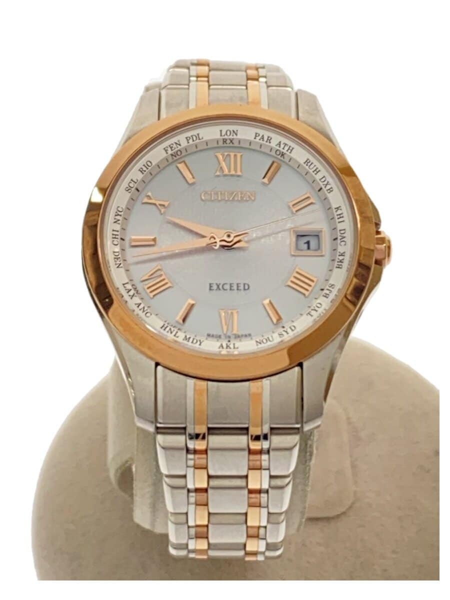 CITIZEN Eco-Drive Solar Analog Watch Stainless Steel Silver EC1124-58A