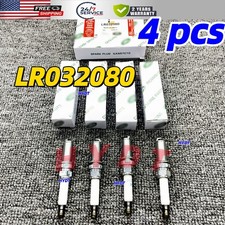 LR032080 Engine NGK Spark Plugs Set of 4 For Land Range Rover 5.0 Liter V8 NEW