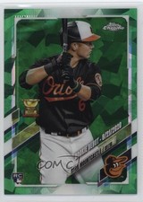 2021 Topps Chrome Update Sapphire Edition Green 24/50 Ryan Mountcastle 11yw