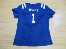 Pat McAfee Womens Size Large Indianapolis Colts Nike On Field Jersey #1