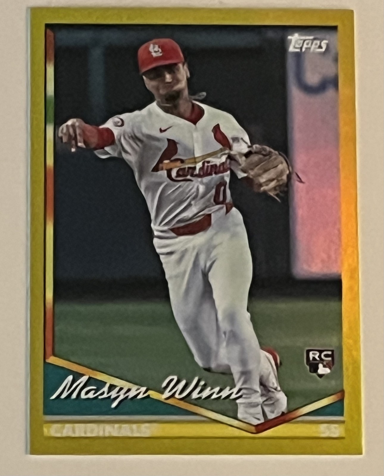 2024 Topps Archives - 1994 Topps Masyn Winn #204 Yellow Foilboard (RC)
