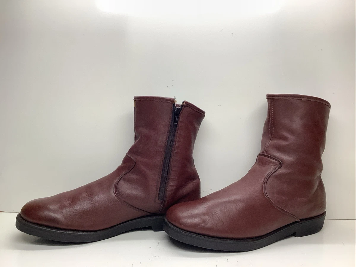 Dexter 731134 Men\'s Chukka Zip Boots in Reddish Brown, Sherpa lined, size 11M Dexter Zip Boots for Men for Sale | Shop New & Used Men main image 2