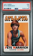 1971 TOPPS #55 PETE MARAVICH PSA 3