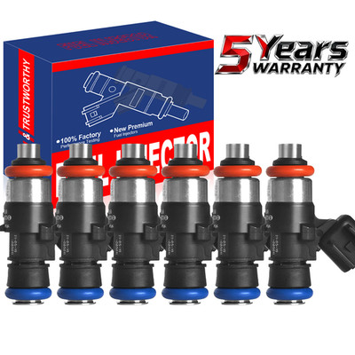 6Pcs Fuel Injectors 0280158191 Fits For Explorer 3.5L V6 2011-2017 New Upgrade