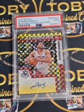 2021-22 Panini Mosaic [Rookie Autograph] (#RAM-ASG) Alperen Sengun.