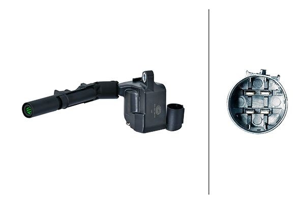 Hella 5DA 358 168-731 ZüNdspule Links Rechts FüR MERCEDES-BENZ-image