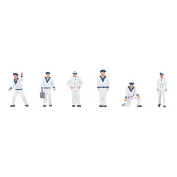 Faller 151749 Sailors (6) Figure Set HO OO Gauge