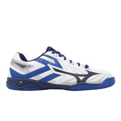 Mizuno Wave Kaiserburg 8 Wide White Blue Men Unisex Table Tennis