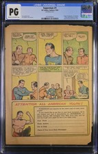 Superman #1 CENTERFOLD ONLY Golden Age Key Issue Superhero DC Comic 1939 CGC PG