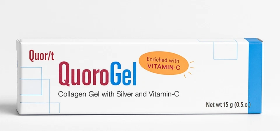  QuoroGel Collagen Gel with Vitamin C – Skin Repair & Wound Care (15g) - Image 2 of 4
