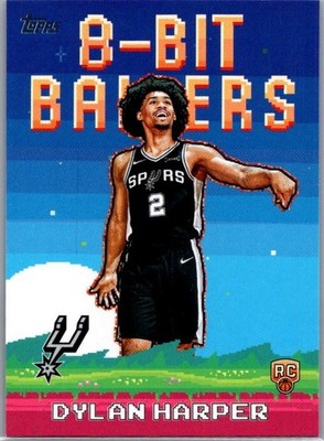 2025-26 Topps #8B-32 Dylan Harper 8-Bit Ballers