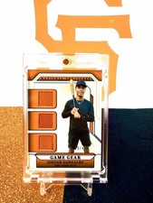 2025 Panini National Treasures - Game Gear Swatches Trio Josuar Gonzalez #GG-JG