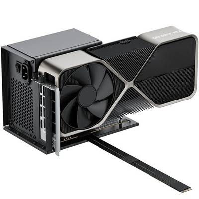 PCIe 5.0 x4 128Gbps eGPU Dock, for 50 Series Graphics Cards, M.2 NVME to PCIe...