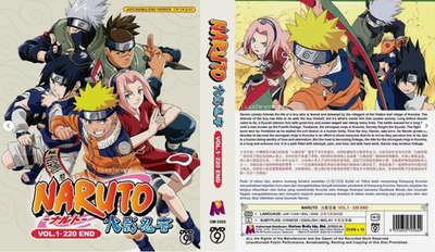 Complete TV Series Naruto + Shippuden 1-720 Episodes DVD Set