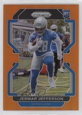 2021 Panini Prizm Rookie Orange Prizm 127/249 Jermar Jefferson #404 16n7