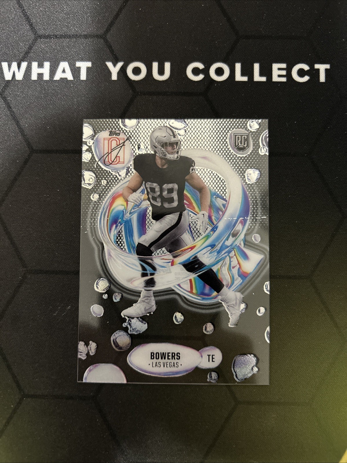 2024 Topps Signature Class - Brock Bowers RC Fluidity Acetate #F-6