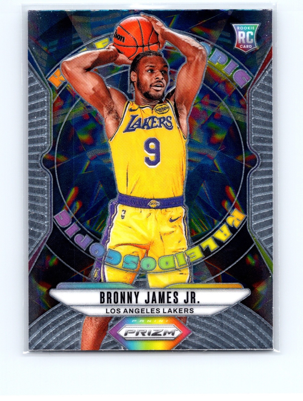 Bronny James Jr. - 2024-25 Panini Prizm Kaleidoscopic #17 Los Angeles Lakers RC