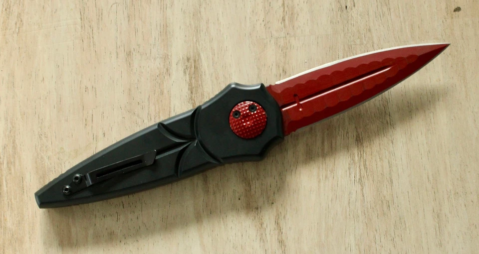 Hechicero Paragon Warlock negro y rojo - CPM S30V Foto 4 de 4