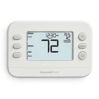 Honeywell Home X2P Programmable Thermostat, Single-Stage, 1-Heat/1-Cool
