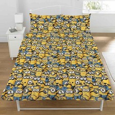 Custom Bedding Set 08.Yellow Goggled Blue Overalls Duvet Cover Kids Quilt Decor