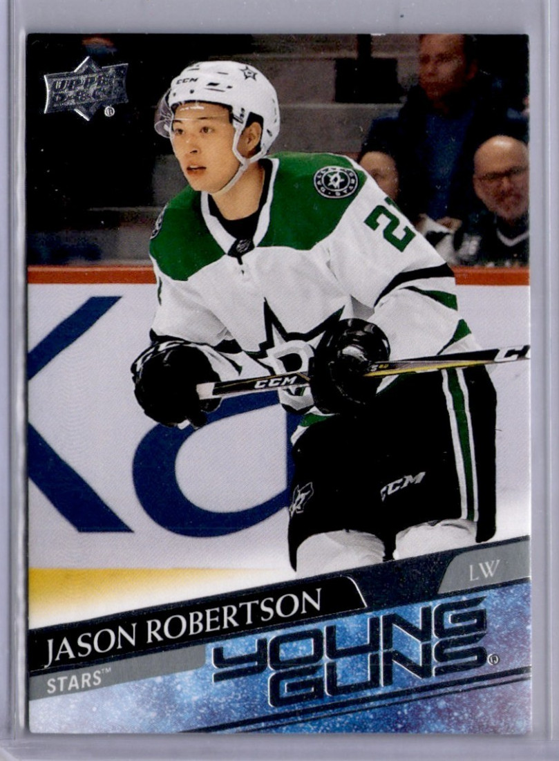 JASON ROBERTSON Young Guns RC #235 2020-21 Upper Deck Series 1 Dallas Stars