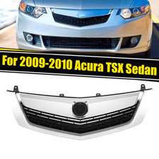 Front Bumper Upper Mesh Grille Chrome For 2009-2010 Acura Tsx Sedan Ac1216100 Front Bumper Upper Mesh Grille Chrome For 2009-2010 Acura Tsx Sedan Ac1216100